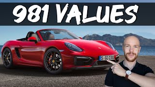 Why the Boxster 981 is the BEST value for money Boxster  Depreciation amp Buying guide [upl. by Adina]