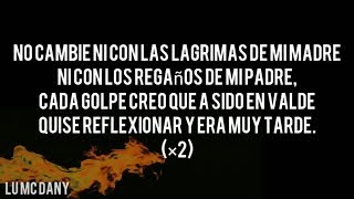 MUY TARDE  LETRA SANTA GRIFA [upl. by Alekim]