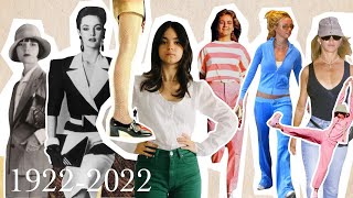 100 Years of Fashion Trends  1922  2022 [upl. by Bigford]