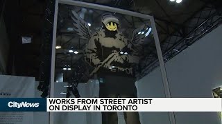 Inside the Toronto ‘Banksy’ exhibit [upl. by Adnana]