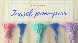 HOW TO MAKE A TASSEL amp A POMPOM [upl. by Tdnerb]