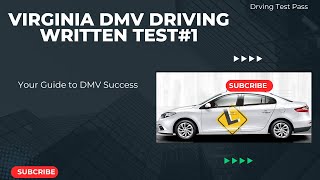 VIRGINIA DMV DRIVING WRITTEN TEST1 [upl. by Michail130]