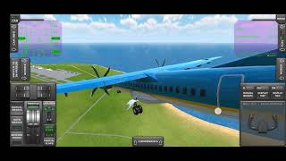 Mid air collision emergency landing [upl. by Eneja]