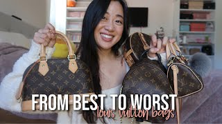 My ENTIRE LOUIS VUITTON BAG Collection  Ranked From WORST to BEST [upl. by Shult]