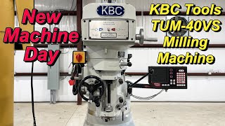 KBC Tools Milling Machine Delivery amp Setup [upl. by Gilberta]