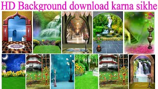 Hd backgrounds kaise download kare  computer se HD background kaise download karte hai [upl. by Nagard]