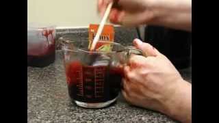 how to make fake blood movie quality [upl. by Innej]