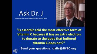 Is Ascorbic Acid the Most Effective Form of Vitamin C [upl. by Enyamert124]