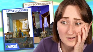 Honest Review of The Sims 4 Artist Studio  Storybook Nursery Kits [upl. by Amian271]