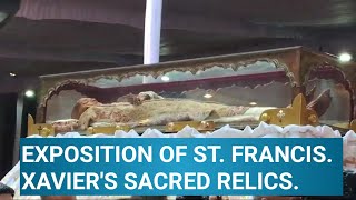 quot💒✝️ EXPOSITION OF ST FRANCIS XAVIERS SACRED RELICS  JUBILEE 2025 PRAYERquot🙏🙏 [upl. by Malissa]