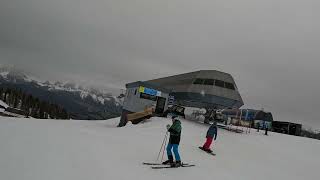 SnoGo Ski Biking onThe Reiteralm 12 04 2023 [upl. by Esbenshade109]