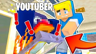 CUCINO UNO YOUTUBER AL FORNO PER NATALE  Natale Di Minecraft [upl. by Thilda]