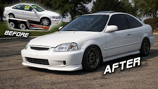 Building a CLEAN Honda Civic in 10 Minutes Less is MORE [upl. by Kobe]