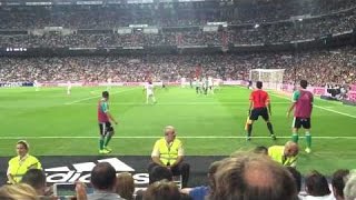 James Rodriguez Amazing Goal vs Real Betis Fan View [upl. by Gilli]