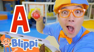 Alphabet Song  Blippi Songs 🎶 Educational Songs For Kids [upl. by Maribelle]