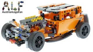 Lego Technic 42093 Hot Rod Speed Build [upl. by Comfort]