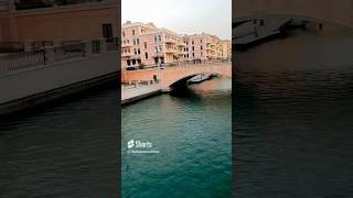 Qanat Quartier at Doha Qatar 🇶🇦 qatar doha qanatquartier [upl. by Dloreh]