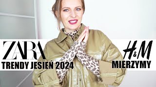 ZARA vs HampM MIERZYMY TRENDY JESIEŃ 2024 [upl. by Bush728]