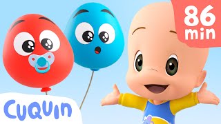 Learn colors with Cuquín and his Baby Balloons 🎈 Educational videos for children [upl. by Koerlin185]