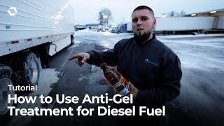 How to Use AntiGel Diesel Fuel Treatment During Cold Weather [upl. by Airemahs]