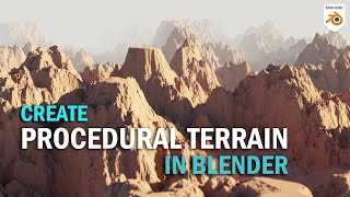 How to Create Procedural Terrains in Blender [upl. by Paymar]