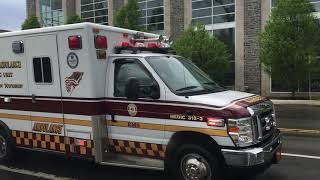 Narberth Ambulance Medic 3133 responding to Medical Emergency on Lancaster Avenue [upl. by Marie]