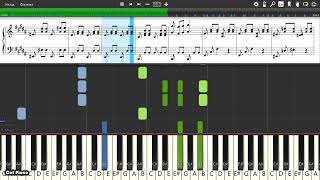 Loïc Nottet  Mr Mme  Piano tutorial and cover Sheets  MIDI [upl. by Doreen698]