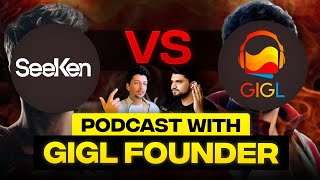 GIGL vs SeeKen  Building a Personal Brand on YouTube strteslallive  DBC Podcast [upl. by Nairb]