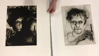 Drypoint Prints Intaglio [upl. by Imaon603]