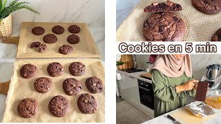 Recette Cookies pépites de chocolat de mon enfance 🍪 [upl. by Heurlin]