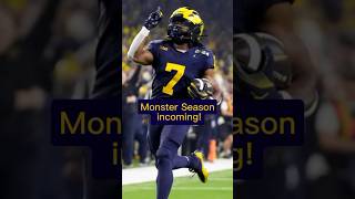 Donovan Edwards Is In For A MONSTER 2024 Michigan Football Season Due To One Major Change shorts [upl. by Jermyn]