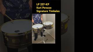 LP257KP Karl Perazzo Signature Timbales [upl. by Yacano]