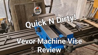 Vevor Machine Vise Review Handmade Custom Bike Building bike review vevor [upl. by Carter]