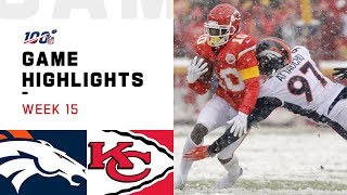 Broncos vs Chiefs Week 15 Highlights  NFL 2019 [upl. by Imuya]