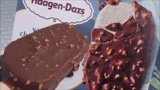 Haagen Dazs Vanilla amp Almond Ice Cream Bar [upl. by Mercier278]