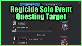 Regicide Solo Event Questing Target With Tips MCOC [upl. by Tiedeman]