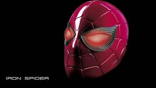 Hasbro Marvel Legends Iron Spider Helmet No Way Home [upl. by Lyrem413]