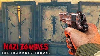 WW2 ZOMBIES THE SHADOWED THRONE EASTER EGG GAMEPLAY HUNT COD WW2 Zombies [upl. by Asilam191]