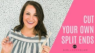 How to Cut Your Own Split Ends [upl. by Cherise]