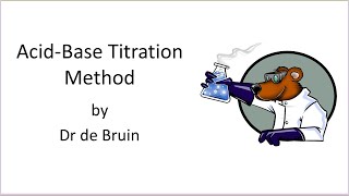 AQA Chemistry Required Practical 2 Determining reacting volumes of an acid and alkali by titration [upl. by Cook656]