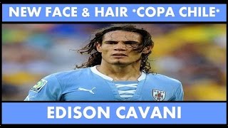 PES13 I NEW FACE amp HAIR • EDISON CAVANI • COPA CHILE 2015 • [upl. by Leahcimnoj]