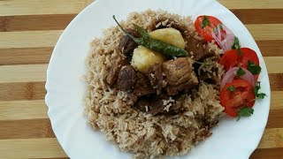 Jinsi ya kupika Pilau la kuchambuka kwa njia rahisi  Easy pulao recipe  Mapishi Rahisi [upl. by Oriane851]