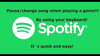 How to PauseSkip a song when Spotify is minimized [upl. by Olia]