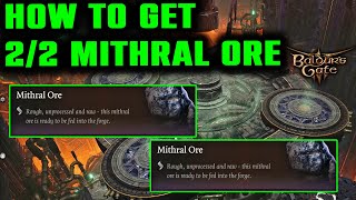 How to Get ALL Mithral Ores in Baldurs Gate 3  22 Mithral Ore Location Guide [upl. by Libnah]