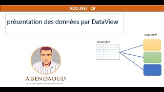 partie 2 ADONET DataView Filtring and Tri [upl. by Crofoot]