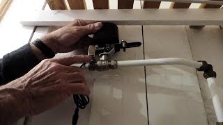 How to convert a full bore lever stop valve to a smart one [upl. by Aicek]