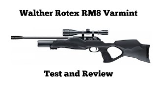 Walther RM8 Rotex Varmint Test and Review [upl. by Doloritas]