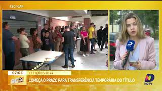 Eleições 2024 começa o prazo para transferência temporária do título [upl. by Handler]