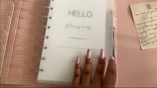 FANCY PLANS 2021 DISCBOUND PLANNER UNBOXING  NOTIQ AGENDA COVER [upl. by Anigar]