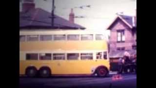 Newcastle Trolley Bus 1960s [upl. by Stefa]